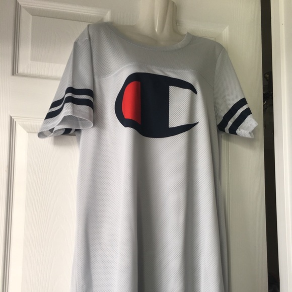 champion mesh jersey dress